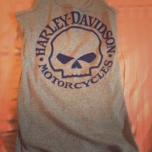 Glitter Harley Davidson Tank Top